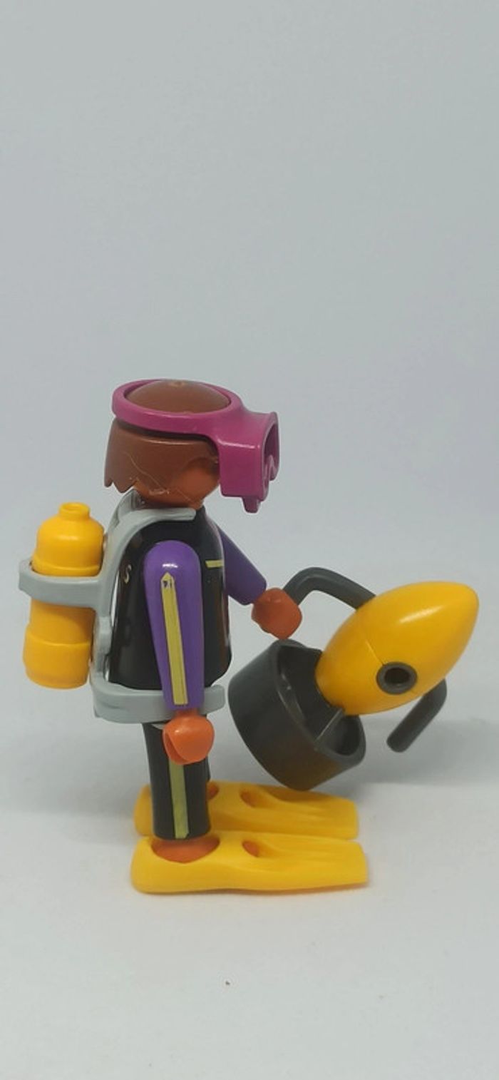 Homme plongeur avec accessoires playmobil - photo numéro 5