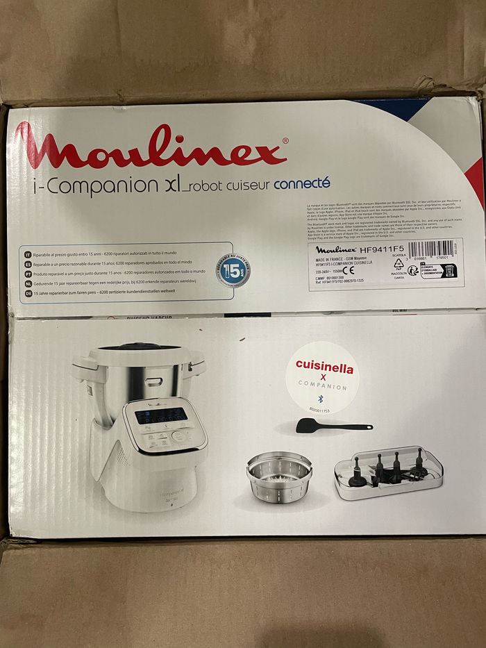 Robot cuiseur connecté moulinex
