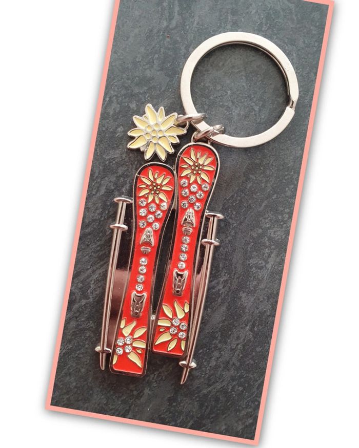 Porte clé 🔑 ski