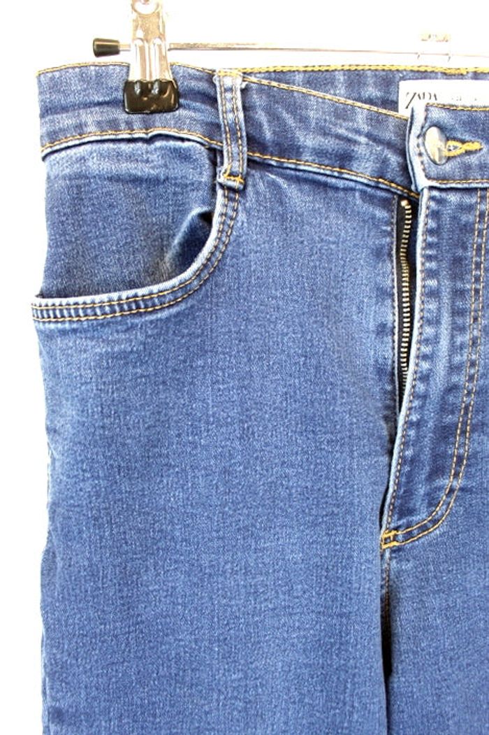 Jean Skinny / Slim Zara - Bleu Denim Classique - T34 / XS - photo numéro 2