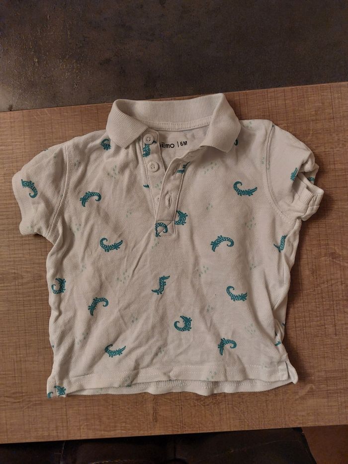 Lot t-shirt 6 mois plusieurs marques - photo numéro 4