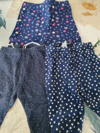 Lot de 3 leggings 12 mois