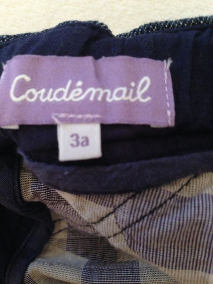 Jupe à plis bleu jean's - photo numéro 5