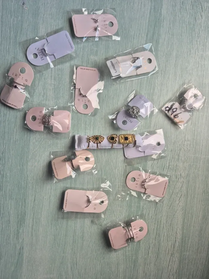 Lot de 150 bijoux bohm et ikita - photo numéro 6