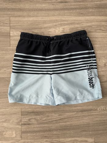 Short de bain bleu marine et bleu ciel Homme TXL