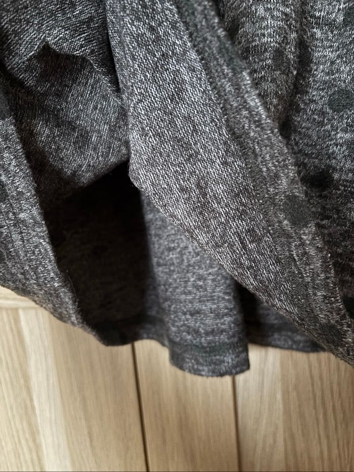 Robe pull gris pois noir KIABI t.36m - photo numéro 4