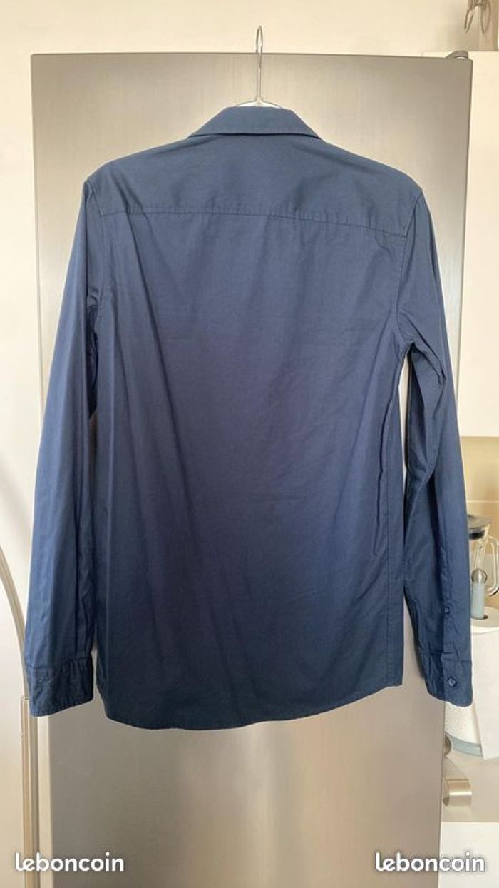 Chemise Bleu Marine Taille S Galeries Lafayette Homme Neuve - photo numéro 4