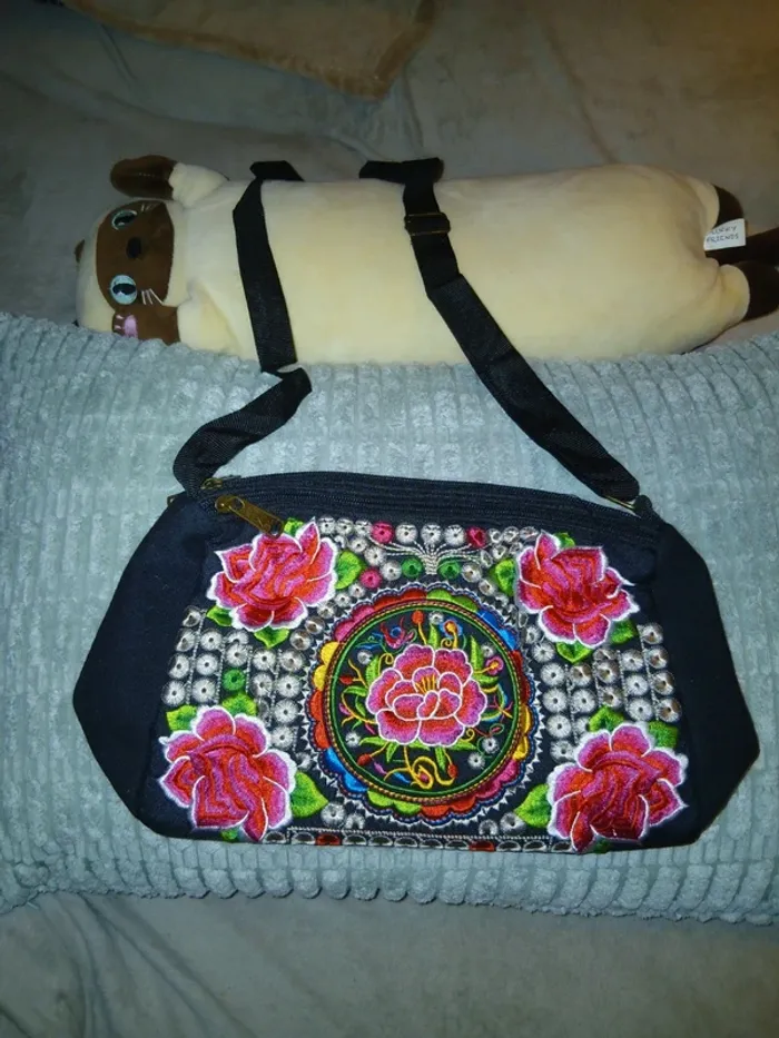 Sac fleurie