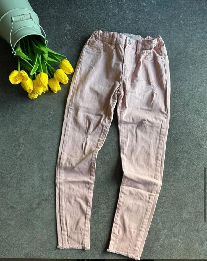 Jean Skinny rose pale