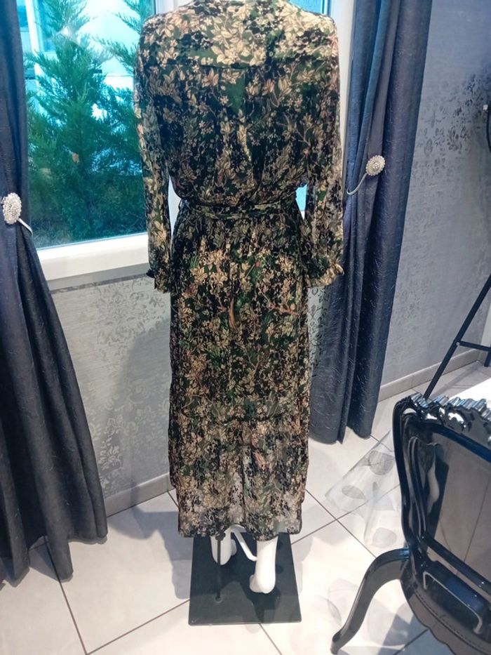 Robe vintage dressing taille s/m - photo numéro 8
