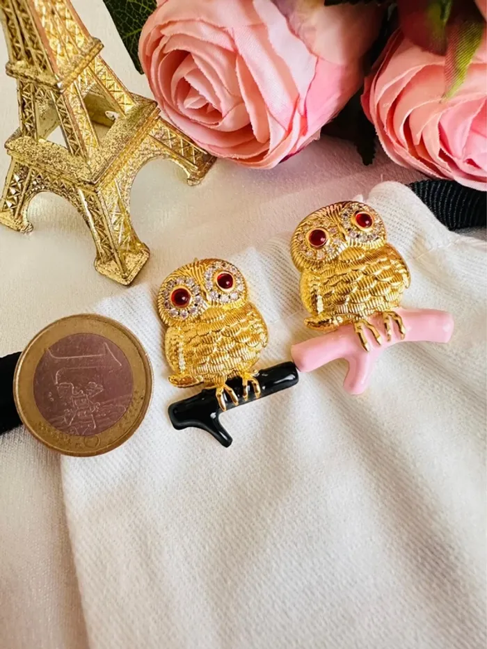 🦉 Les Veilleurs de la Nuit – Boucles d’Oreilles Hiboux - photo numéro 5