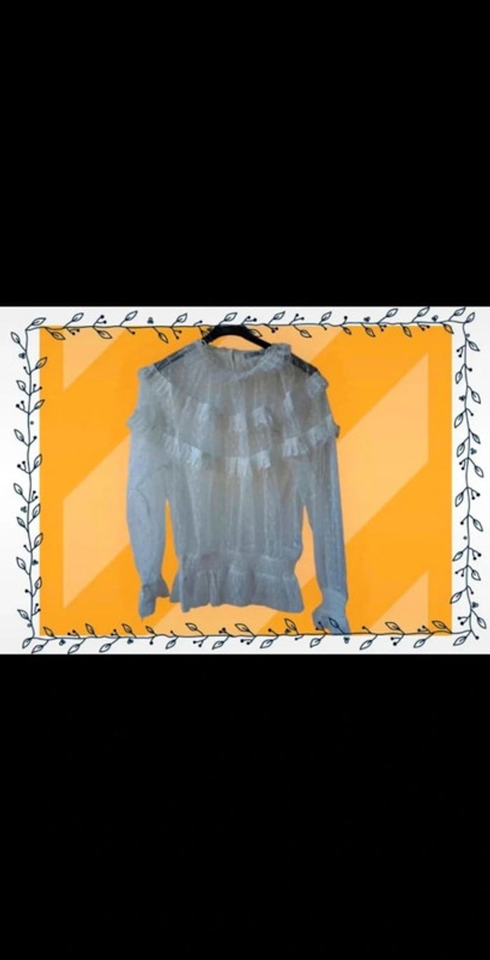 Blouse transparente