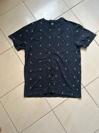 Tee shirt motif ancre - M - FSBN - New Yorker