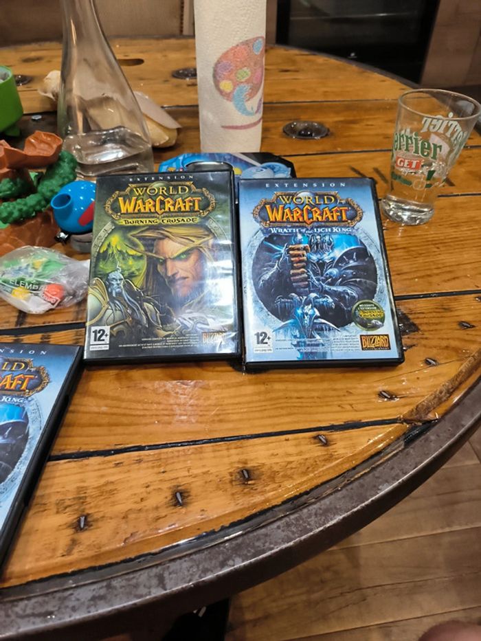 Lot de deux extensions jeux warcraft
