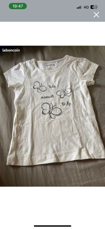 T shirt 3 ans