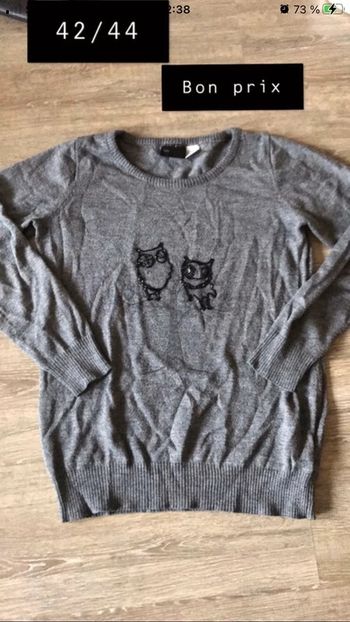 Pull long tunique taille 42/44