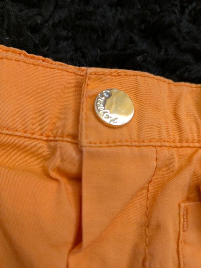 Short orange fille 12 mois - photo numéro 2