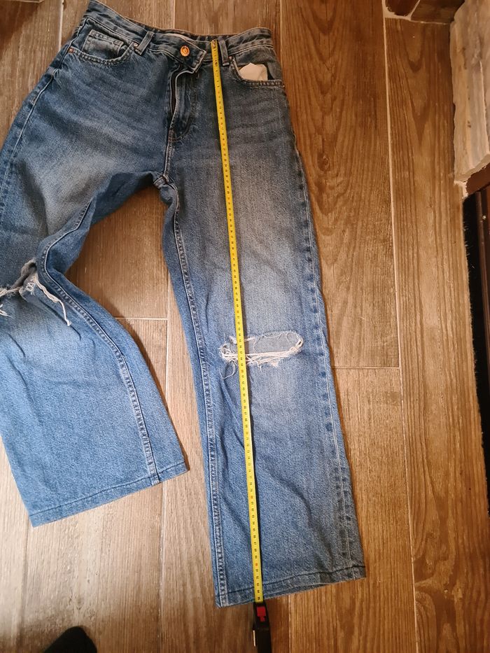 Pantalon wide Bershka taille 36 - photo numéro 4
