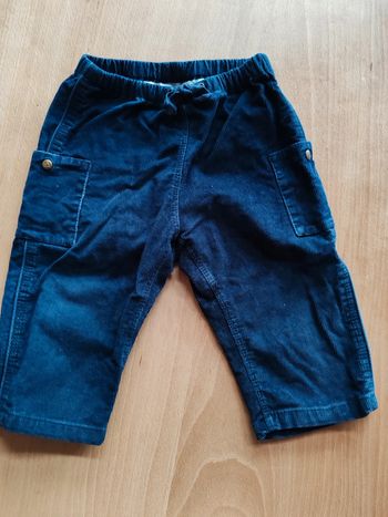 Pantalon velours Petit Bateau