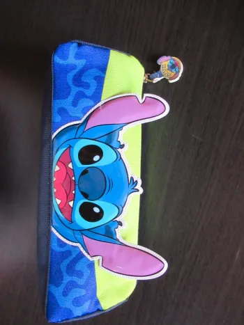 Trousse d'école scolaire Stitch neuve