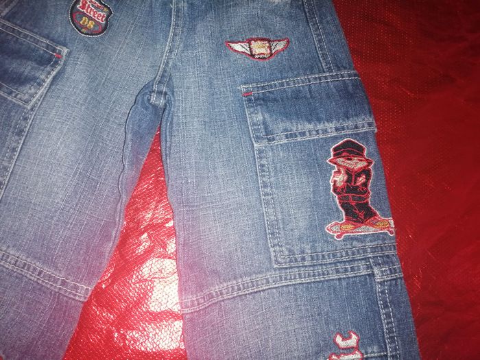 Pantalon en jeans large - photo numéro 2