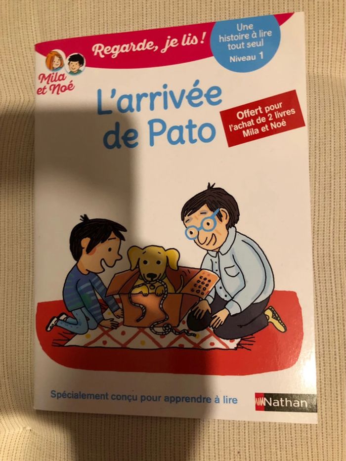Livre Mila et Noé pour apprendre à lire