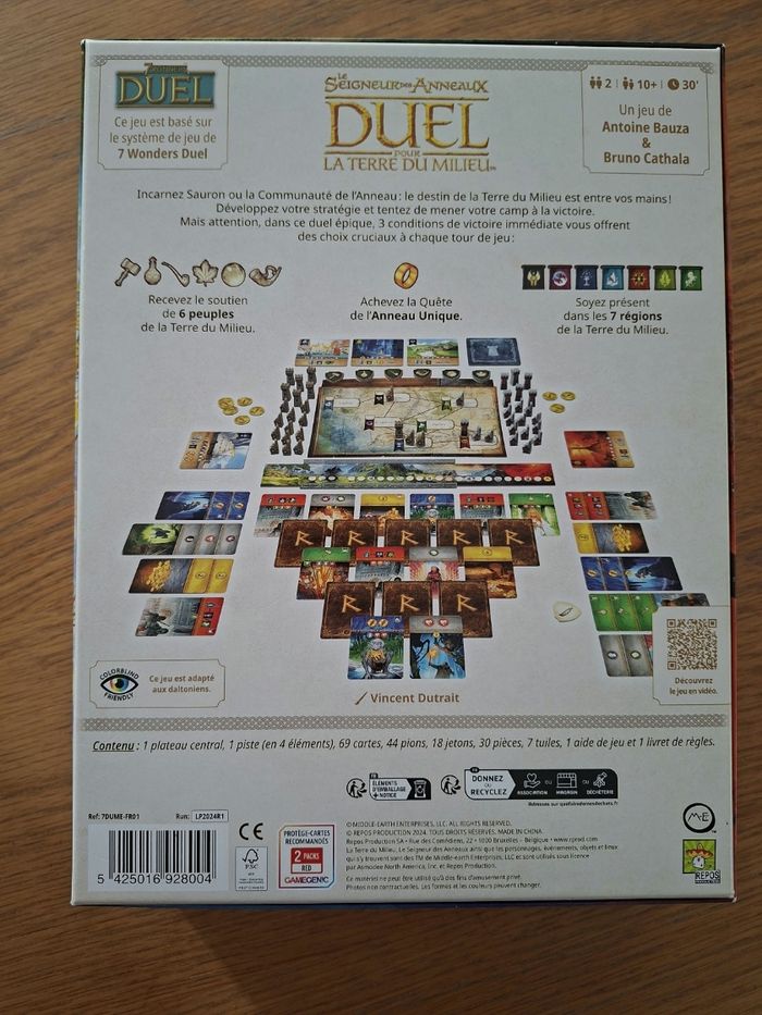 7 wonders duel Seigneurs des anneaux - photo numéro 2