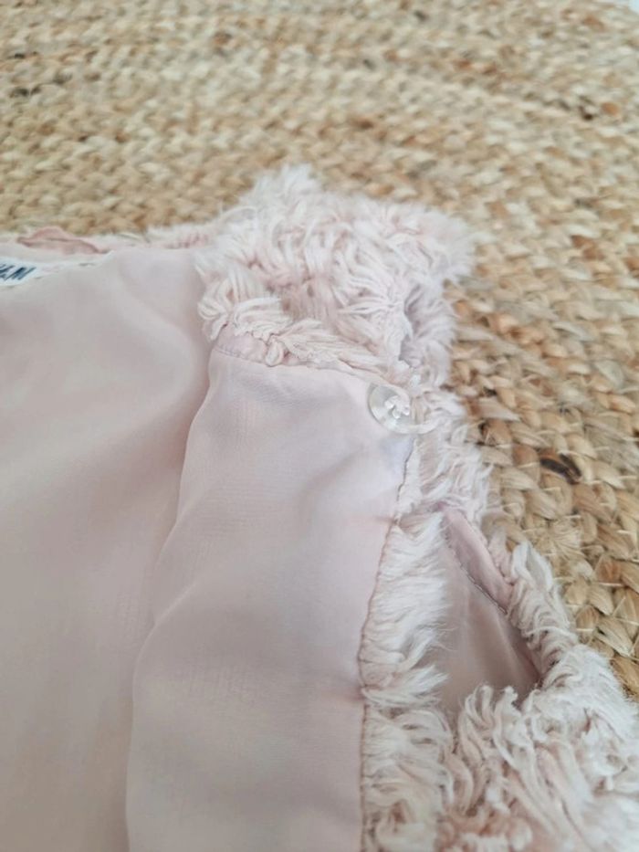 Boléro rose poudré H&M 6-7 ans 122 cm - photo numéro 5