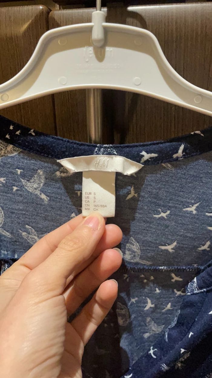 Chemise en coton h&m taille s - photo numéro 2