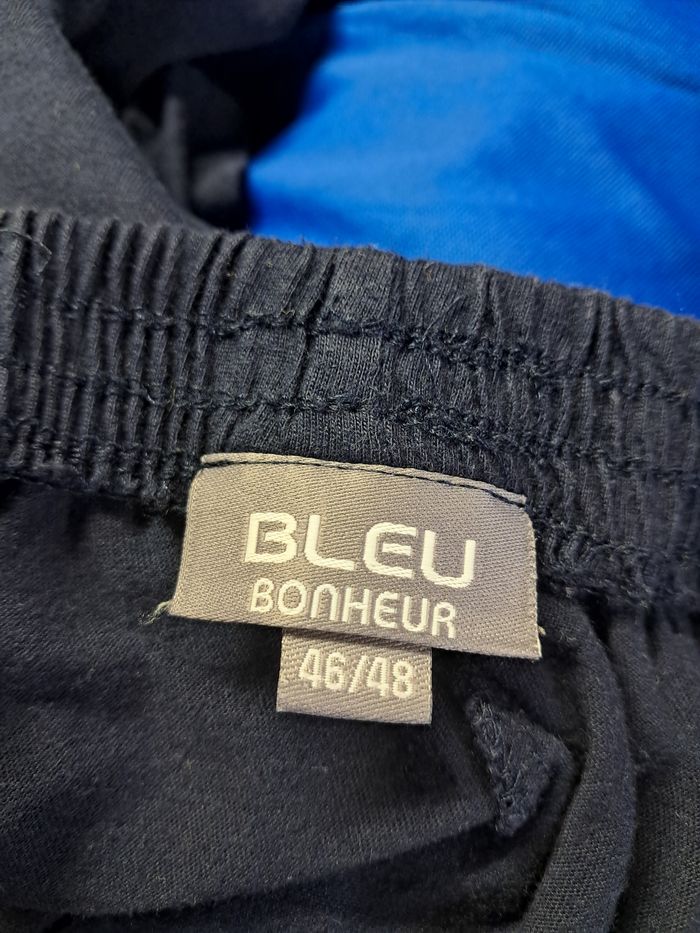 Bas de pyjashort Bleu Bonheur - photo numéro 2