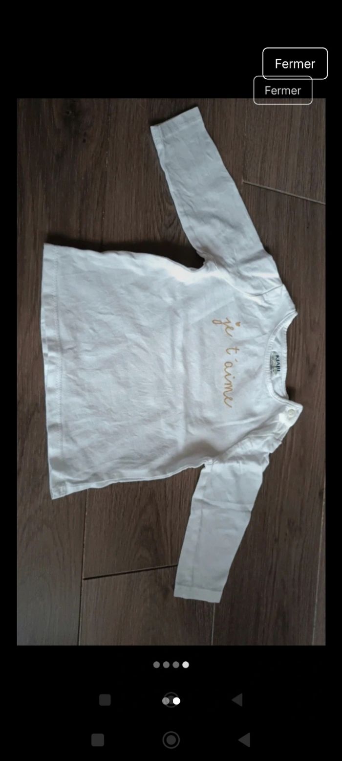 T-shirts manches longues lot - photo numéro 2