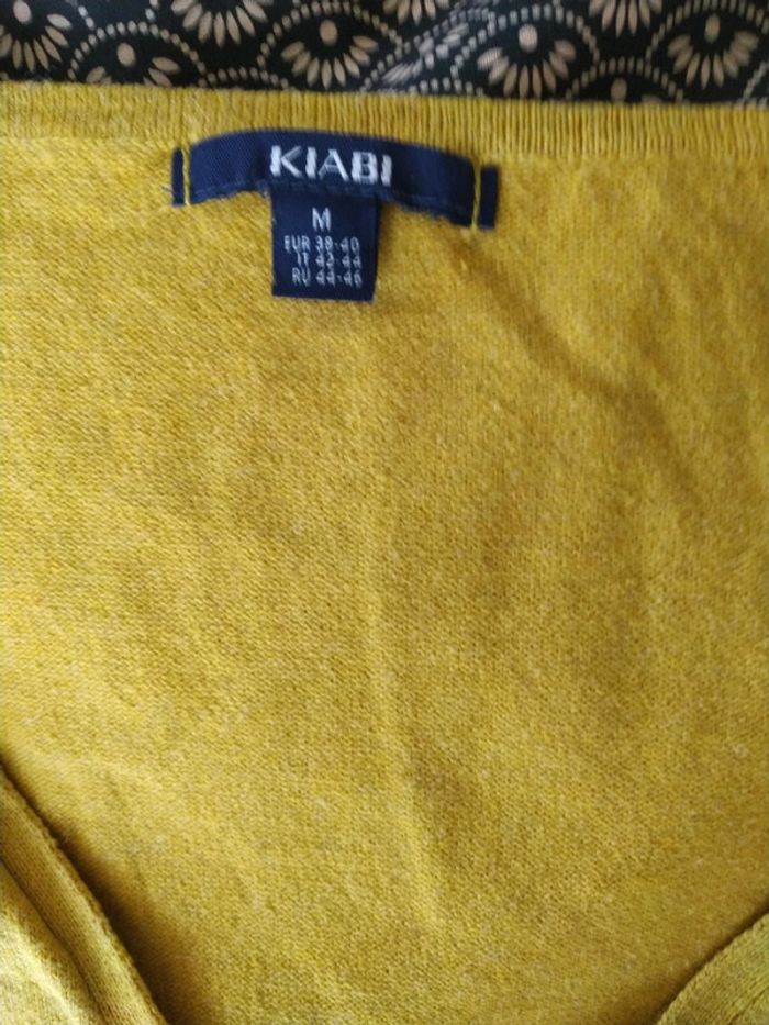 Kiabi pull fin moutarde 38-40 - photo numéro 3