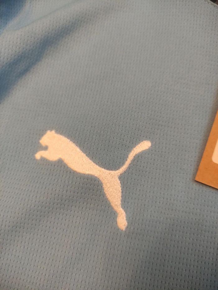 Maillot de foot Manchester City, Puma Authentique Officiel taille enfant 13/14 ans, Neuf - photo numéro 5