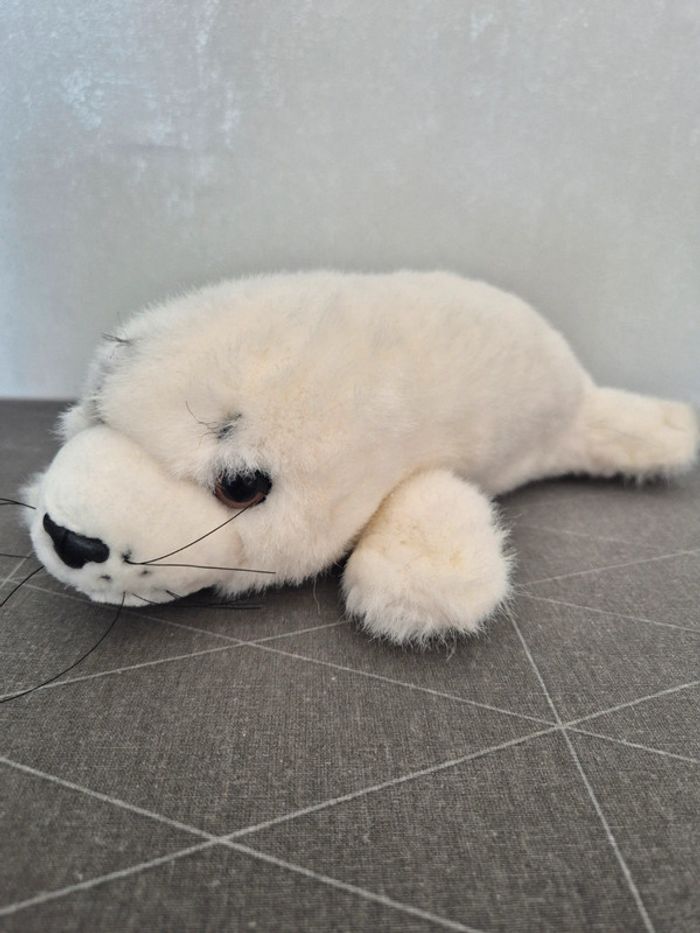 Peluche phoque blanc - photo numéro 2