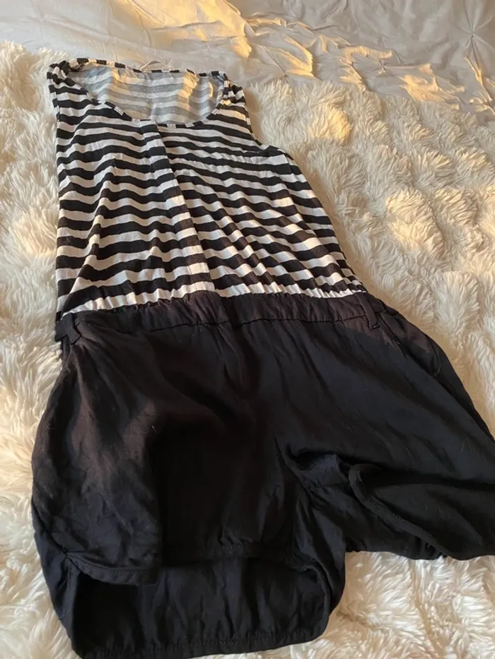 Combi short marinière Promod taille 36 - photo numéro 2