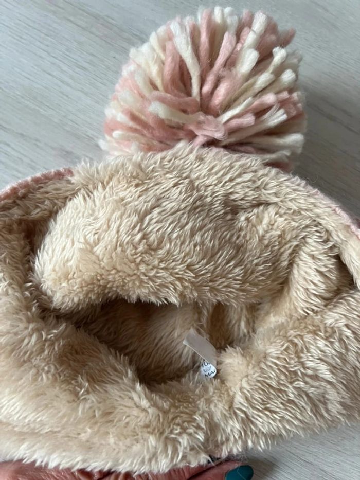 Bonnet chaud doublé 4-5 ans - photo numéro 3