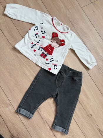 Ensemble bébé fille 3 mois