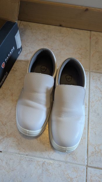 Chaussures de sécurité parade blanche taille 37