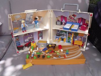 maison portable playmobil excellent état
