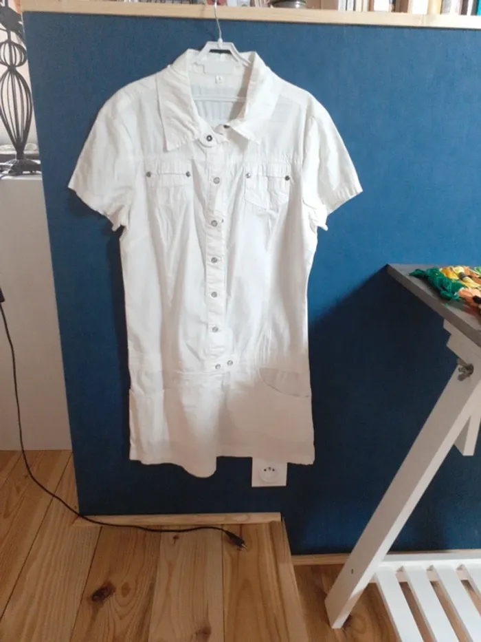 Robe fille blanche