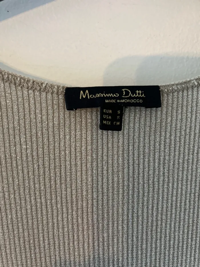 Robe longue femme Massimo Dutti - photo numéro 4