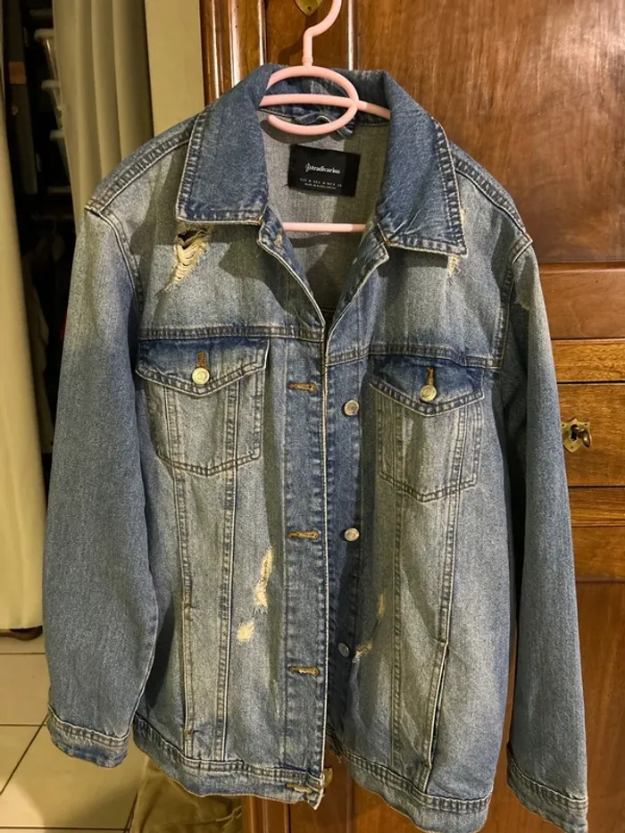 Veste en jeans stradivarius