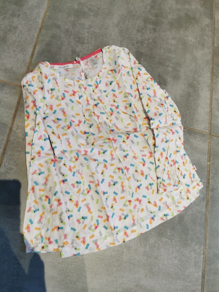 Blouse okaidi 4 ans