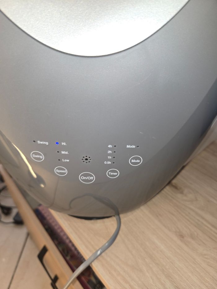 Ventilateur avec télécommande - photo numéro 4