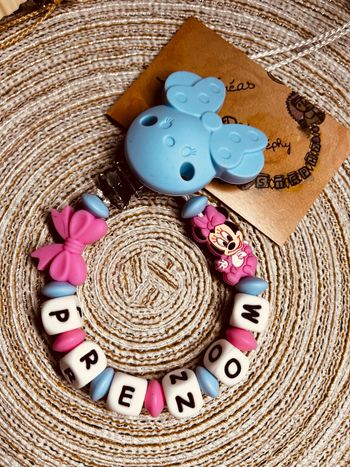Attache tétine  Minnie