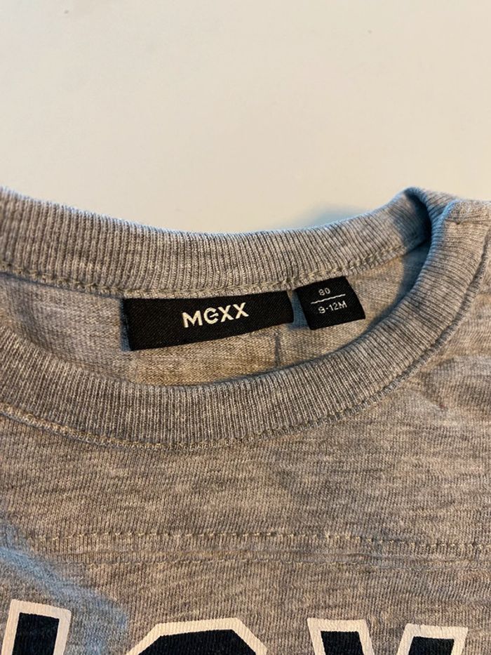 Tee shirt ML Mexx gris 2 ans - photo numéro 2