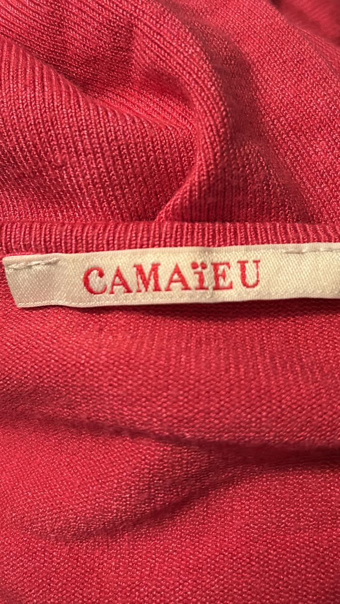 Sous pull fin rose Camaïeu T34 - photo numéro 4