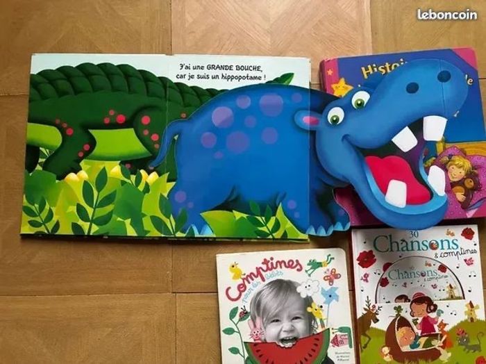 Livres + CD jeunes enfants, maternelle - photo numéro 2