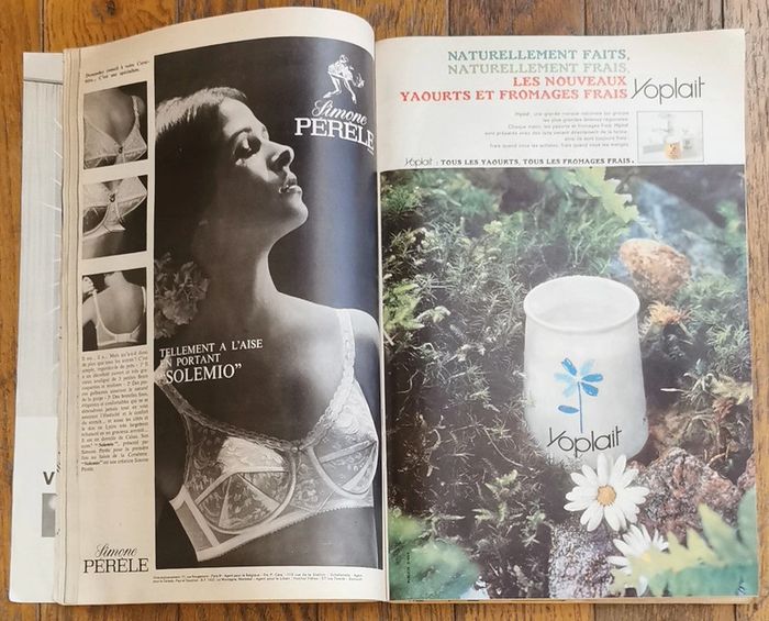Ancien magazine Mode et travaux 1966 avec 3 patrons + supplément n°784 vintage - photo numéro 4