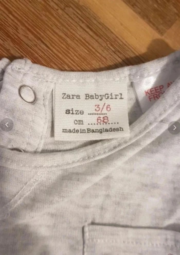 Tee-shirt manches longues Zara - photo numéro 3